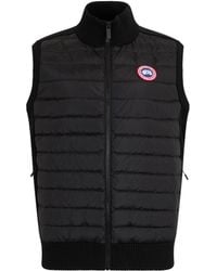 Canada Goose - Padded Gilet With Mesh Inserts - Lyst