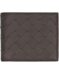 Bottega Veneta - Portafoglio Bi-Fold in pelle - Lyst
