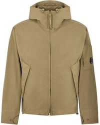 C.P. Company - Twill Jacket With Built-In Vest - Lyst