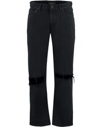Balenciaga - Jeans straight leg a 5 tasche - Lyst