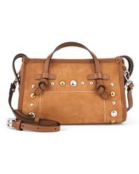 Gianni Chiarini - Marcella Joy Leather Bag With Studs - Lyst
