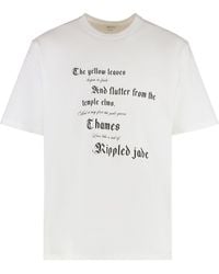 McQueen - Cotton T-Shirt - Lyst