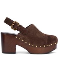 Chloé - Clogs With Studs And Platform - Lyst