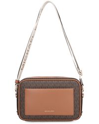 MICHAEL Michael Kors - Maeve Bandolera Canvas - Lyst