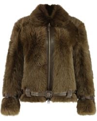 Tom Ford - Fur And Leather Jacket - Lyst