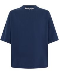 Palm Angels - Oversized T-Shirt With Logo - Lyst