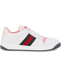 Gucci - Sneakers With Web Band - Lyst