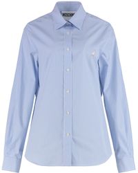 Moschino - Striped Cotton Shirt - Lyst