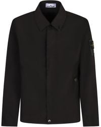 Stone Island - Techno Fabric Jacket - Lyst