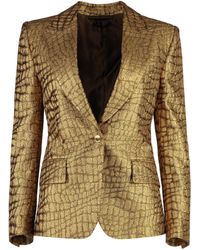 Tom Ford - Wallis Single-breasted One Button Jacket - Lyst