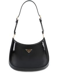 Prada - Borsa a spalla Cleo in pelle - Lyst