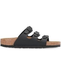 Birkenstock - Slides Florida BS in pelle - Lyst