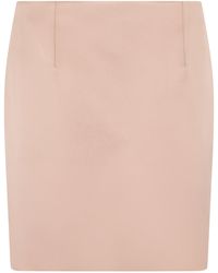 Chloé - Short Fitted Skirt - Lyst