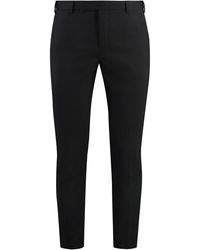 PT01 - Dieci Wool Blend Trousers - Lyst