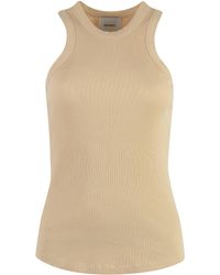 Halfboy - Cotton Tank Top - Lyst