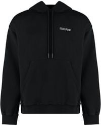 Marcelo Burlon - Logo Print Hoodie - Lyst