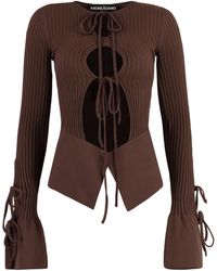 ANDREADAMO - Long-Sleeve Top - Lyst