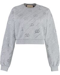 Gucci - Monogrammed Sweatshirt - Lyst