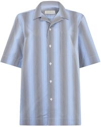 Dries Van Noten - Cotton Shirt With Short Sleeves - Lyst