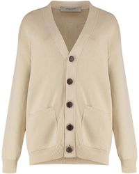 Golden Goose - Cotton V-Neck Cardigan Cardigans - Lyst