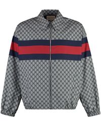 Gucci - Zippered Cotton Jacket - Lyst
