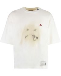 Maison Mihara Yasuhiro - Cotton Crew-Neck T-Shirt - Lyst