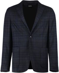 ZEGNA - Giacca monopetto a due bottoni - Lyst