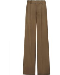 GIUSEPPE DI MORABITO - Wool Wide-Leg Trousers - Lyst