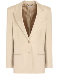 Stella McCartney - Single-Breasted Two-Button Jacket - Lyst