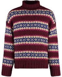 GANT - Wool Turtleneck Sweater - Lyst