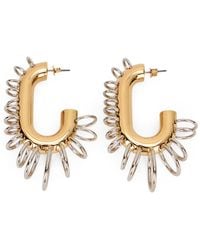 Rabanne - Punk Xl Link Earrings - Lyst