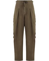 Isabel Marant - Pantaloni cargo Rebecca in cotone - Lyst