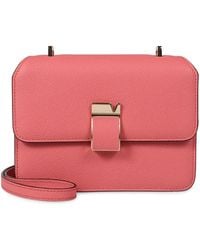 Valextra - Nolo Leather Mini Crossbody Bag - Lyst