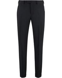 PT01 - Virgin Wool Tailored Trousers - Lyst