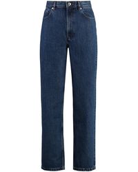 A.P.C. - Martin 5-Pocket Straight-Leg Jeans - Lyst