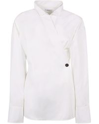 Ferragamo - Cotton Poplin Shirt - Lyst