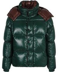 Moncler - Short Down Jacket Parana With Hood - Lyst