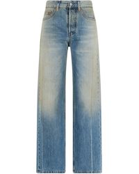 MM6 by Maison Margiela - Cotton Jeans 5 Pockets - Lyst