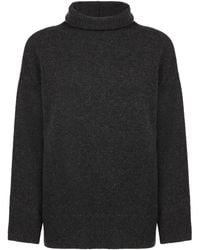 Aspesi - Virgin-Wool Turtleneck Sweater - Lyst