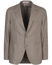 Tagliatore - Single-Breasted Two-Button Jacket - Lyst