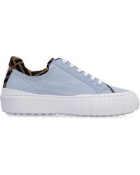 fendi force canvas sneaker