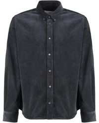 Ami Paris - Camicia in velluto a coste - Lyst