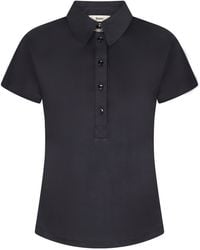 Herno - Short Sleeve Cotton Polo Shirt - Lyst