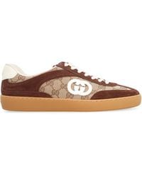 Gucci - Luxury Sneakers With Gg Cross Logo - Lyst