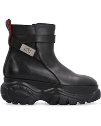 032c Jodhpur Leather Ankle Boots X Buffalo - Black