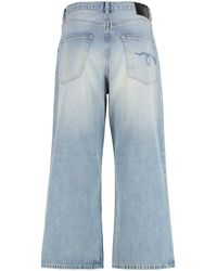 R13 - D Arcy Wide-Leg Jeans - Lyst
