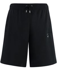 Maison Kitsuné - Cotton Bermuda Shorts - Lyst