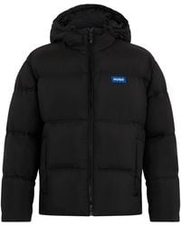 BOSS - Water-Repellent Fabric Jacket - Lyst
