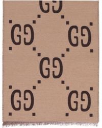 Gucci - Wool And Silk Scarf - Lyst