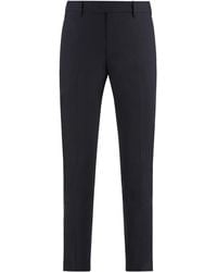 PT01 - Dieci Stretch Wool Trousers - Lyst